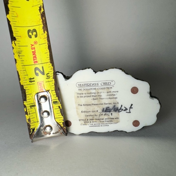 Yesterdays Child Dollstone Collection Handmade Figurines - Picture 9 of 12